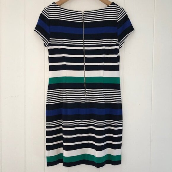 Banana Republic Womens Striped Dress Size 2P - Picture 3 of 8